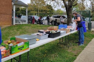 Thumbnail for the post titled: Photo Gallery: April 13 Bread Ministry