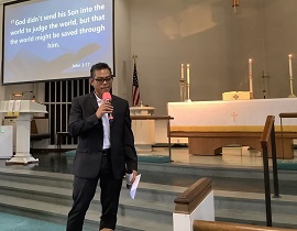 Thumbnail for the post titled: Photo Gallery and Video: May 26 hybrid worship